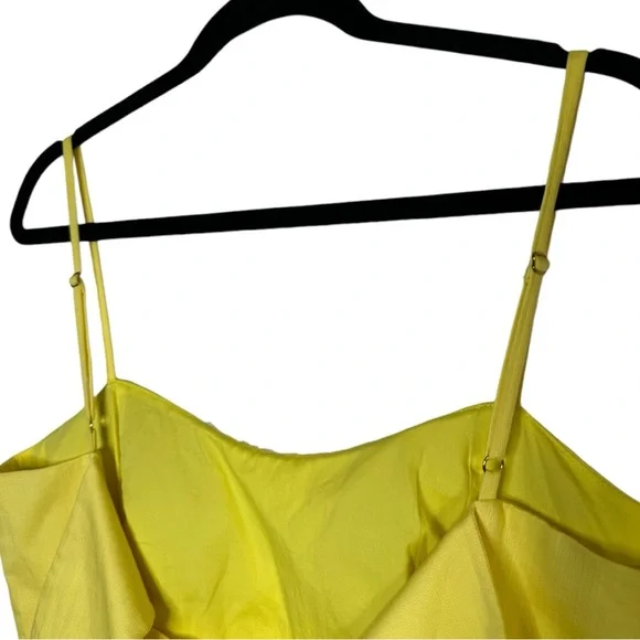 LILLY PULITZER Shelli Stretch Dress Watch Hill Yellow Size 12 Retail $168 - Picture 3 of 8